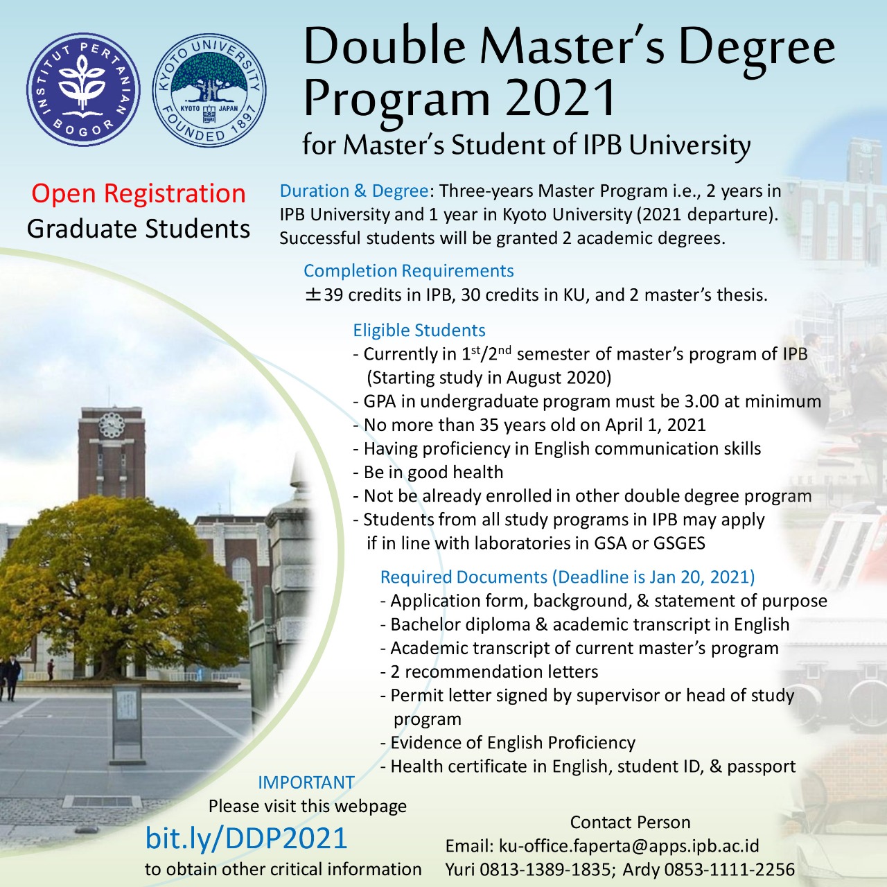 Master degree program