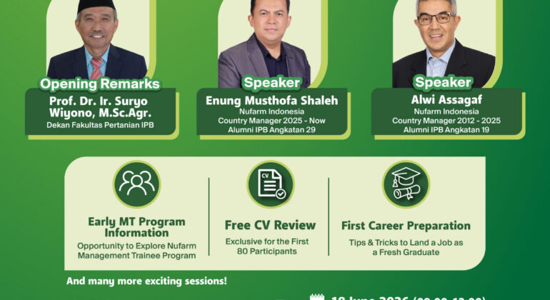 Nufarm Goes to Campus IPB Flyer